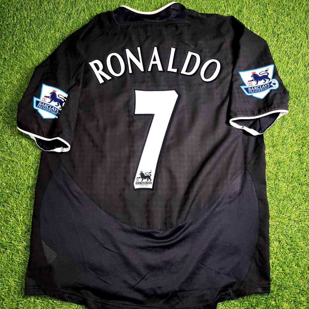 Ronaldo Manchester United 2004 2005 Away Stand Up Speak Up Soccer Jersey M